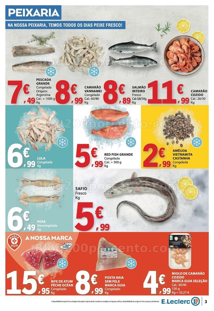 Antevisão Folheto E-LECLERC Promoções de 24 a 30 setembro